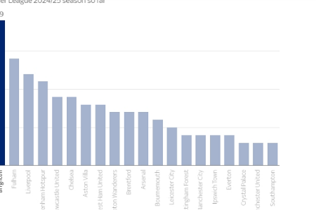 英超球队本赛季造越位排行：布莱顿19次居首，富勒姆利物浦二三