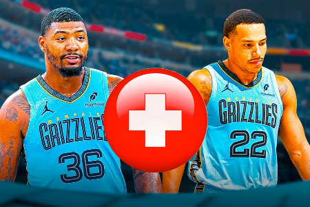 NBA周四伤停：灰熊两名主力出战成疑，比尔&马尔卡宁出战成疑