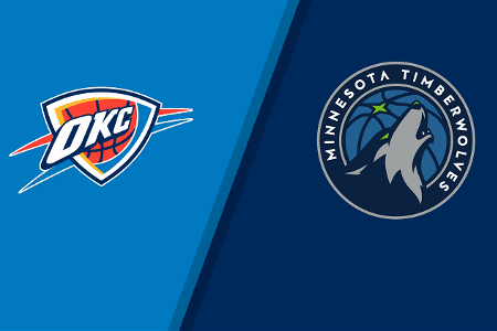 打不进内线！森林狼本场油漆区得分仅20分 雷霆则攻下54分