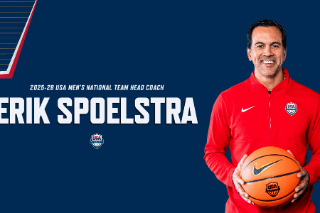 美国男篮官宣：斯波尔斯特拉担任国家队男篮主教练