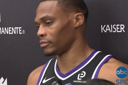 威少：目前没有在本赛季结束后退役的打算