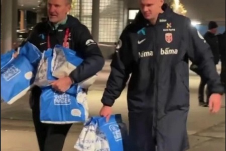 挪威基本稳进世界杯！哈兰德买70个芝士汉堡在更衣室庆祝