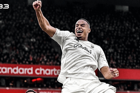 英超-近7轮遭6负！利物浦0-3森林跌至第11名 红军全场21脚射门未果