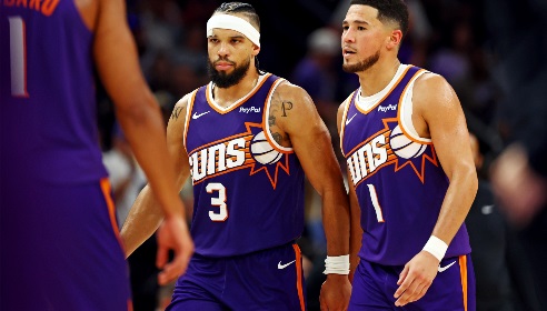 解说：布克伤退=解锁太阳和狄龙的最强形态 狄龙本赛季梦回俄勒冈