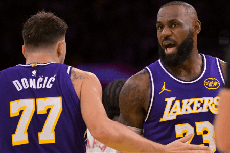 夸梅：东契奇的防守软得像婴儿的屎 湖人的超级球星从不互相协防