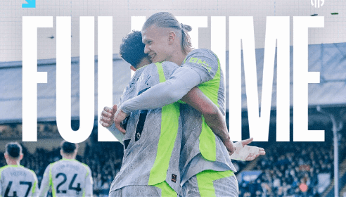 英超-曼城3-0水晶宫各项赛事五连胜 哈兰德双响福登建功