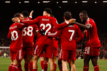 英超-利物浦2-1狼队联赛3连胜+暂升第4 赫拉芬贝赫破门