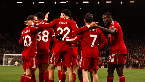 英超-利物浦2-1狼队联赛3连胜+暂升第4 赫拉芬贝赫破门