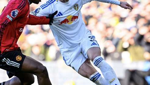 英超-曼联1-1利兹联 库尼亚破门齐尔克泽献助攻舍什科失良机