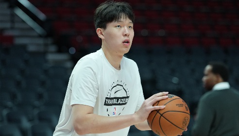 记者：开拓者没阿夫迪亚=没了阵地战 瀚森应该能获得更多练兵时间