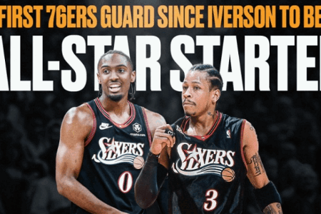 接班答案！马克西是2010年艾弗森之后 76人首位全明星首发后卫