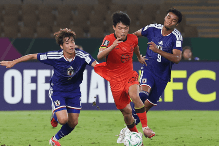 获U23亚洲杯亚军！U23国足0-4日本仍创队史最佳成绩 杨希进球越位