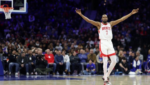 真·死神！杜兰特近3战真实命中率59%+ 1月至今场均得分28.2分