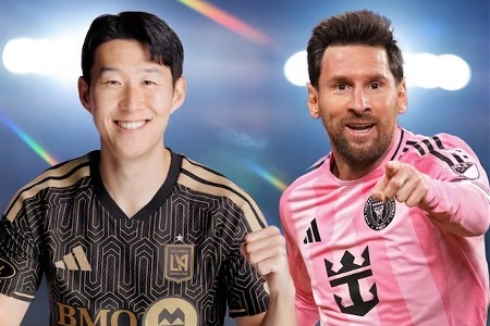 孙兴慜与梅西将迎来第三次对决！此前两次交手均在欧冠，梅西双响