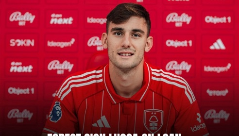 意媒：卢卡在诺丁汉森林被弃用，今夏租借期满后将返回那不勒斯