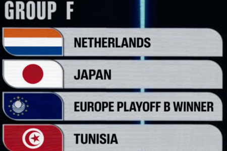 2026年世界杯F组解析：橙衣军团坐镇，日本独孤求败，欧洲四队争最后一席