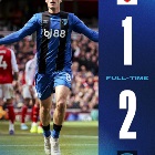 英超-阿森纳1-2伯恩茅斯多赛2场领先9分 约克雷斯破门难救主