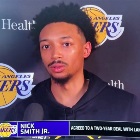 被湖人转正！小尼克·史密斯：这绝对是种福分 我的努力有了回报