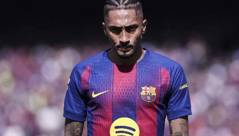 称比赛被偷走！前裁判：拉菲尼亚可能会被欧足联处罚禁赛3场