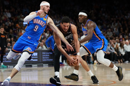 周三304NBA季后赛推荐：太阳VS雷霆