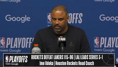 【完整版】乌度卡：艾顿是故意肘击申京的 伊森就是天生的破坏者