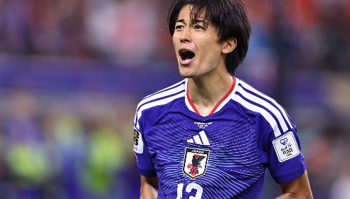 中村敬斗谈久保缺阵：日本优势是不管锋线如何搭档，都能配合默契