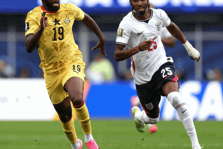 世界杯-英格兰0-0加纳 凯恩空门踢飞英格兰19射4正加纳2射1正