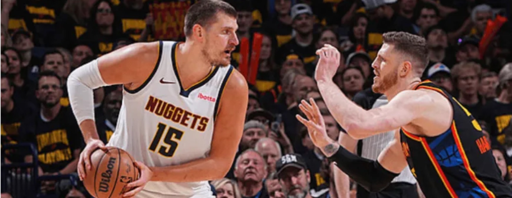 NBA情报：掘金G2遭惨败，雷霆8人得分上双火力全开