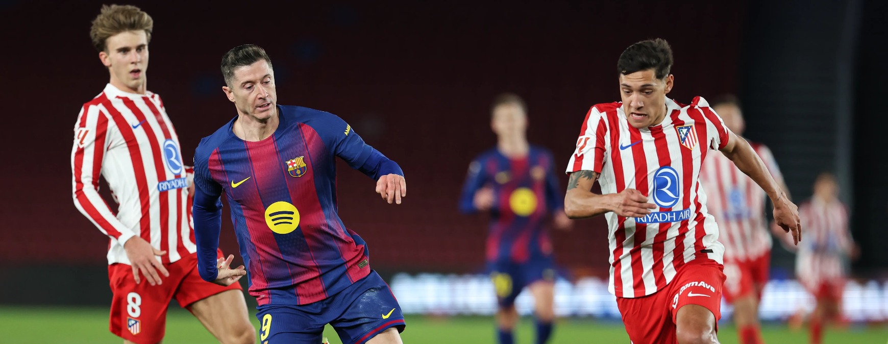 欧冠情报：马竞三名主力复出，巴萨德容增加训练强度