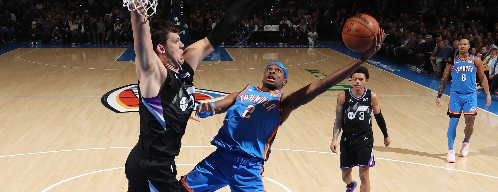 周日 317 美职篮 雷霆 VS 爵士